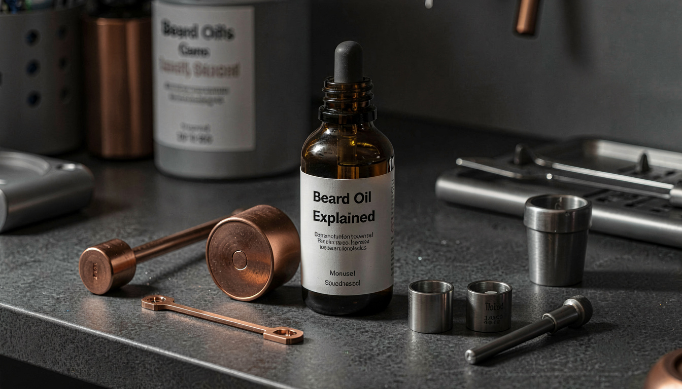 Beard Oil Benefits Explained, in a quiet corner of the room