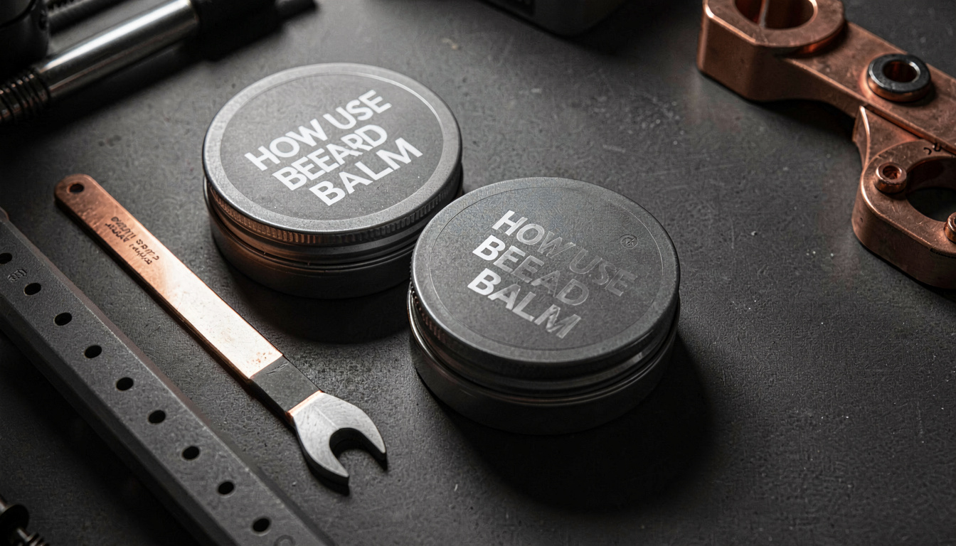How to Use Beard Balm