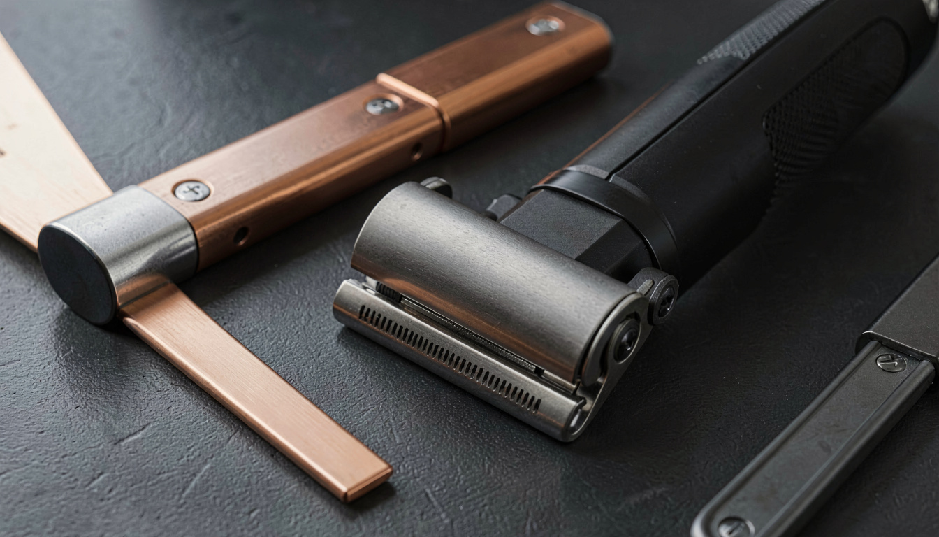 What is the correct stropping technique before shaving